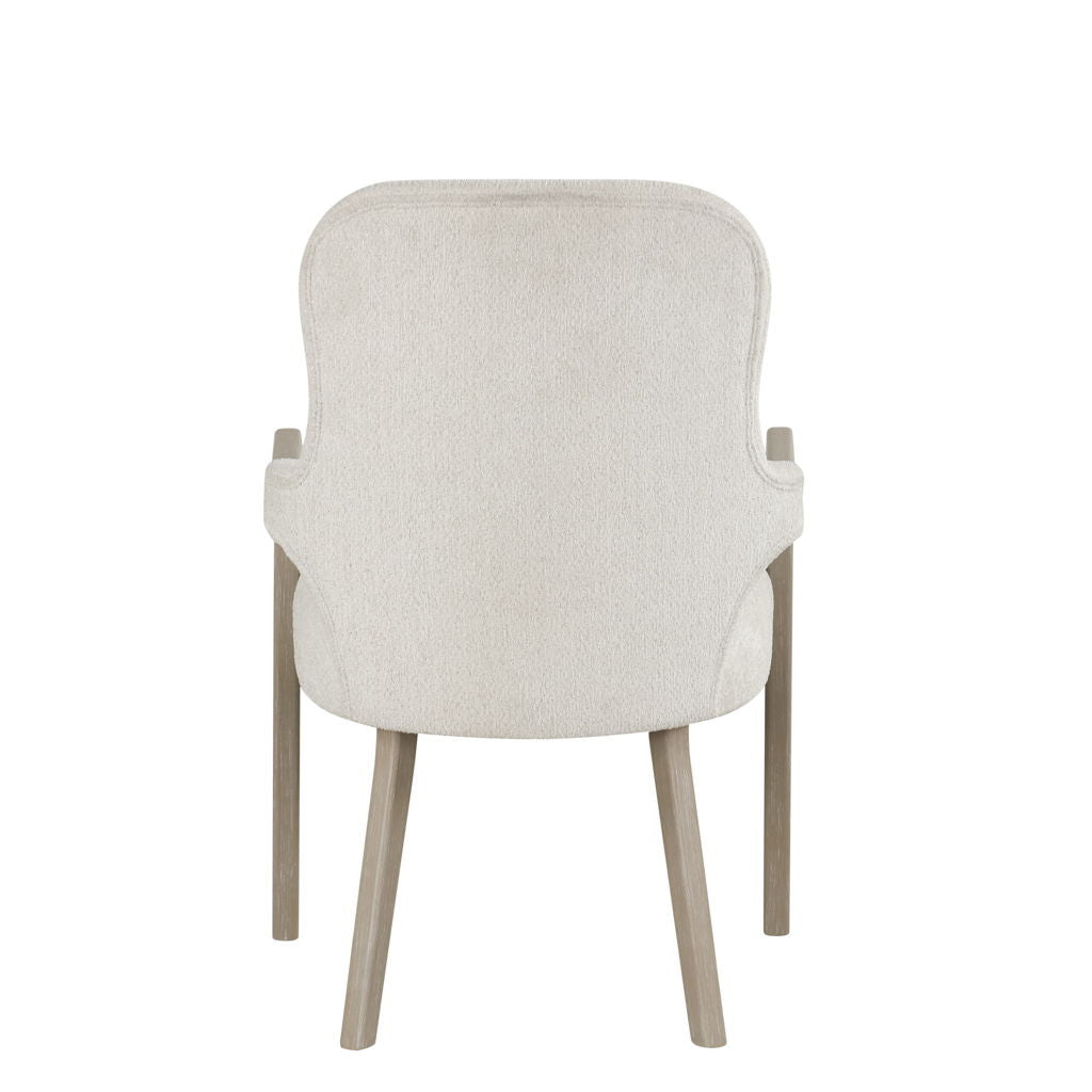 Gwendolyn - Upholstered Arm Chair (Set of 2) - Cerused Taupe