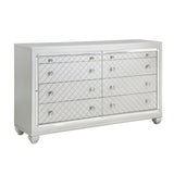 Leesa - Dresser - Silver