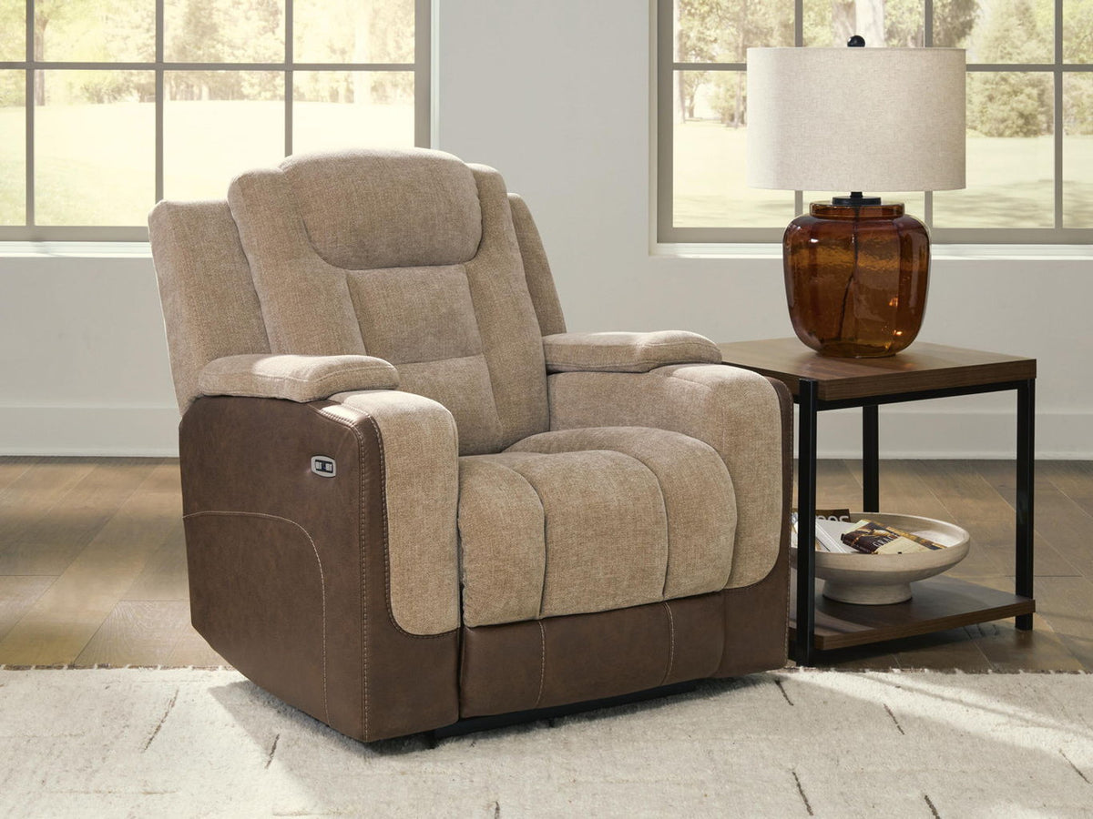 Mixed Motion - Power Recliner With Adjustable Headrest