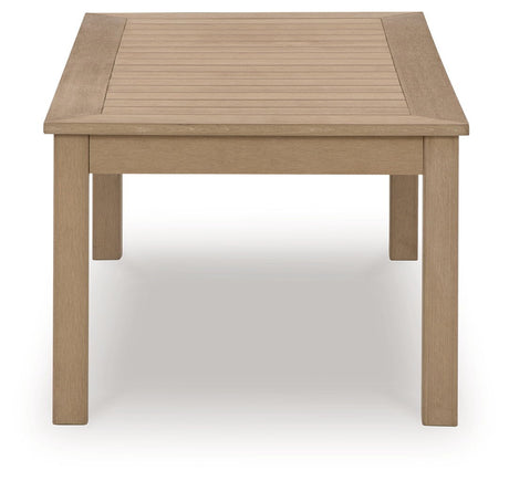 Hallow Creek - Rectangular Cocktail Table - Driftwood