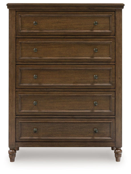 Sturlayne - Five Drawer Chest - Brown