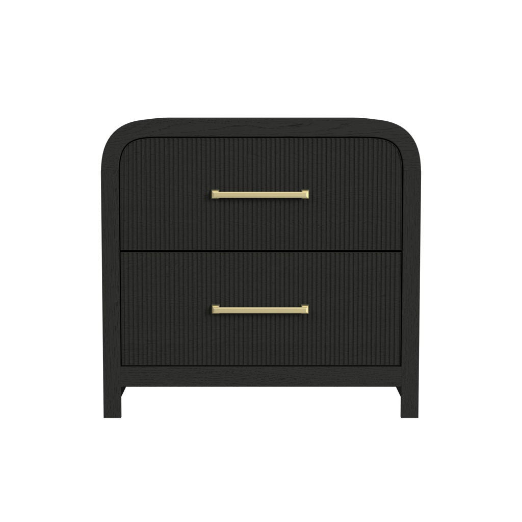Ridgemont - 2-Drawer Nightstand With USB