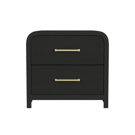 Ridgemont - 2-Drawer Nightstand With USB