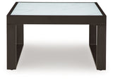 Beachloft - Square Cocktail Table - Black / Gray