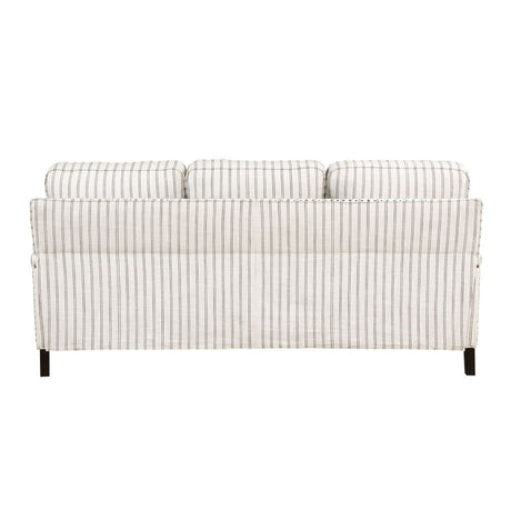 Landrum - Sofa - White / Gray