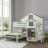 Ratana - Cabinet - Gray & White