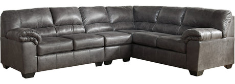 BRONCO Slate 120" Wide Sectional