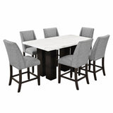 Faust - Adjustable Table Counter Chairs Set