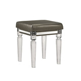Twenty Nine - Vanity Stool With Acrylic Leg