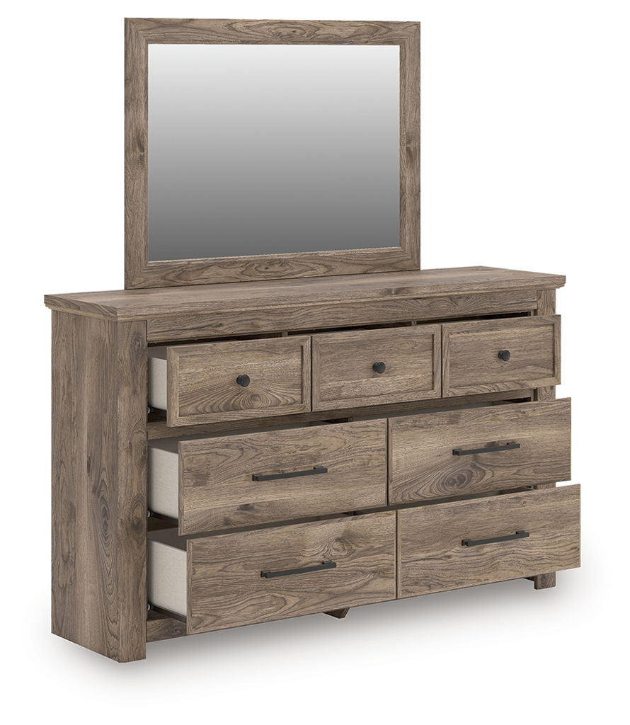 Rusticott - Seven Drawer Dresser