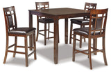 Bennox - DRM Counter Table Set (Set of 5) - Brown