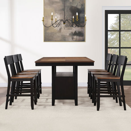 Browning 9-PC Counter Dining Set