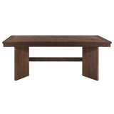 Franco - 5 Piece Dining Room Set (Table & 4 Side Chairs) - Walnut / Gray