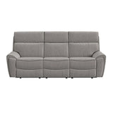 Jackpot - P1 Sofa With Heat Massage - Explore Light Gray