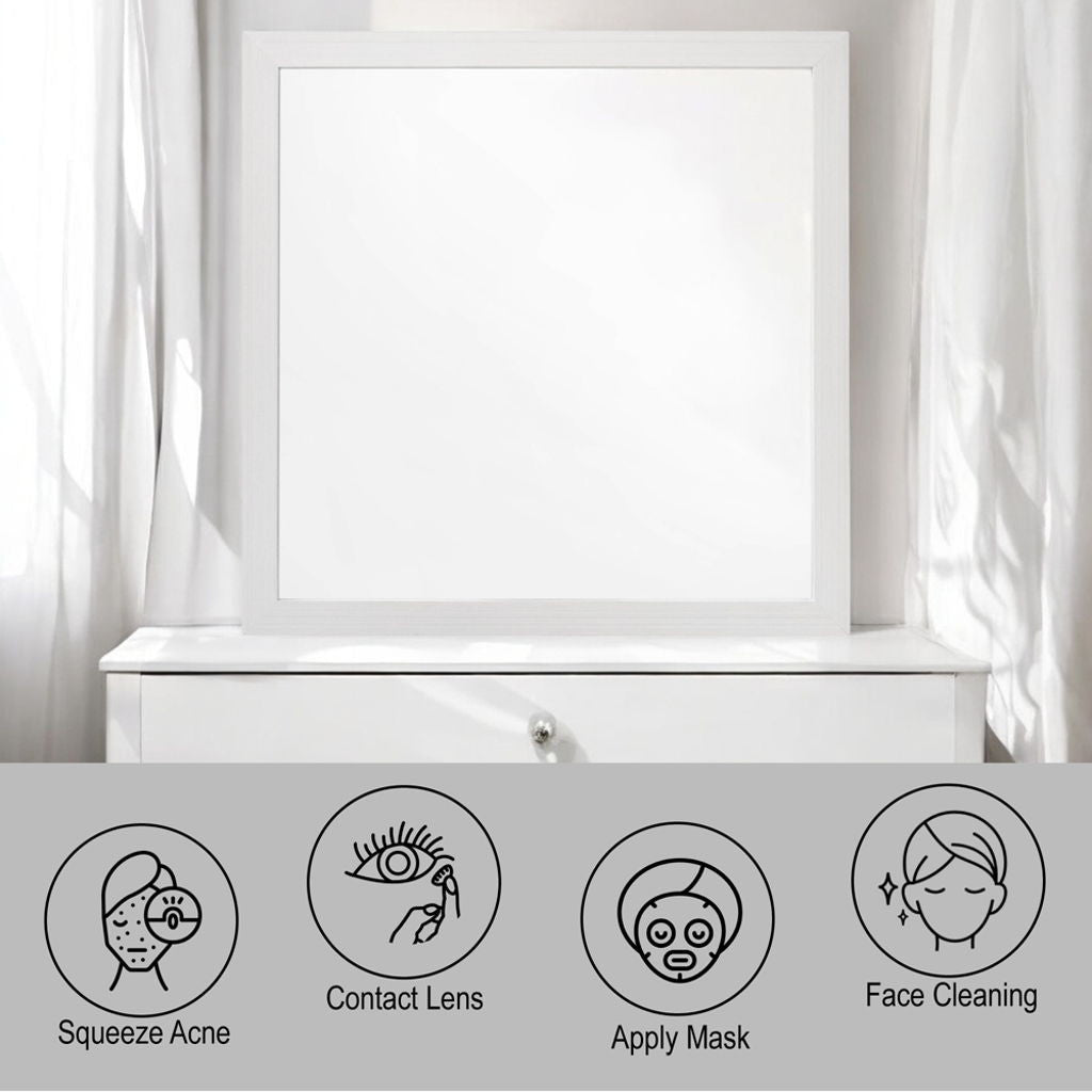 Casilda - Mirror - White