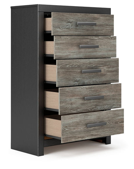 Broachmyn - Five Drawer Chest