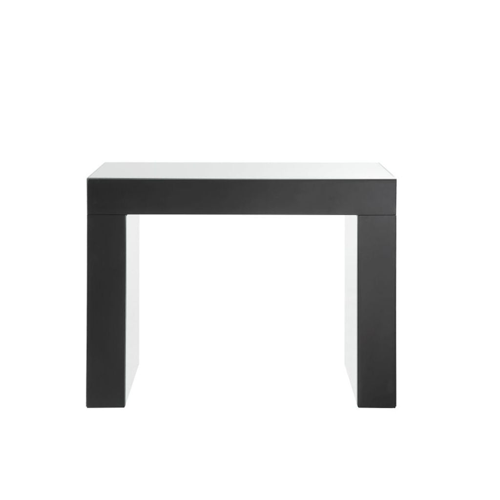 Nysa - 31" Vanity Desk - Mirrored & Faux Crystals