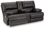 Mountainous - Power Reclining Loveseat With Console /Adj Headrest - Eclipse