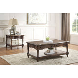 Heath Court - End Table - Brown