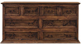 SONORA 65" Wide Dresser & Mirror