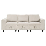 Walterboro - Sofa With Storage, Storage Pouches And Charging Ports