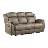 Centeroak - Double Reclining Sofa