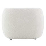 Lucifer - Chair - White Shimmer Chenille