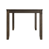 Brock - 7 Piece Dining Set (Table And Six Chairs) - Walnut
