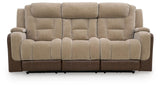 Mixed Motion - Power Reclining Sofa With Adjustable Headrest