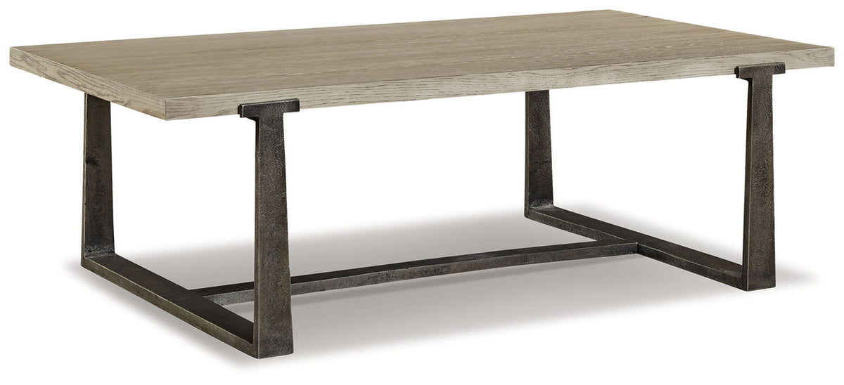 Dalenville - Rectangular Cocktail Table - Gray