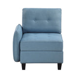 Garren - Sectional With Storage And Ottoman