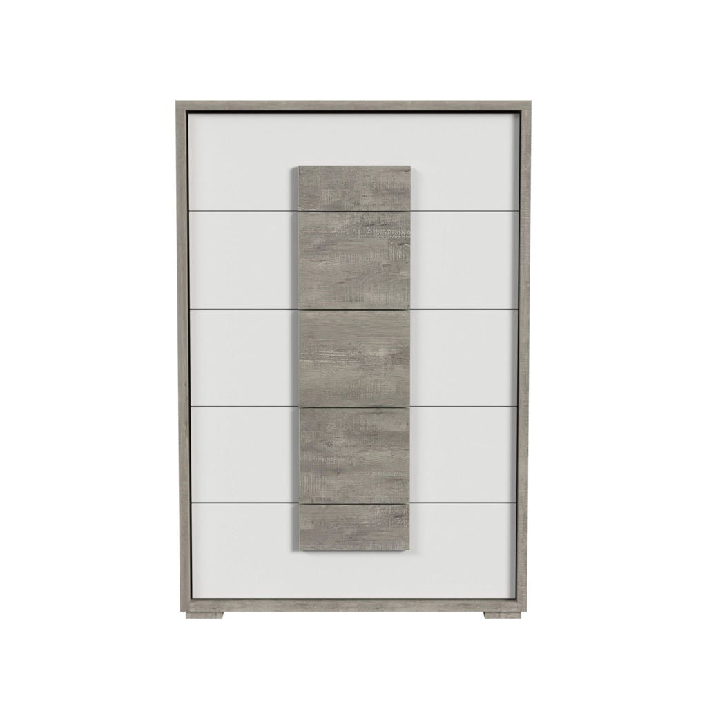 San Matteo - 5-Drawer Chest - Gray
