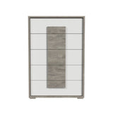 San Matteo - 5-Drawer Chest - Gray