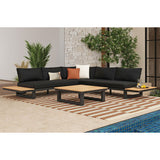 Cabana - Three Piece Outdoor Living Set - Black