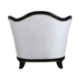 Nurmive - Chair With 2 Pillows - Beige Fabric