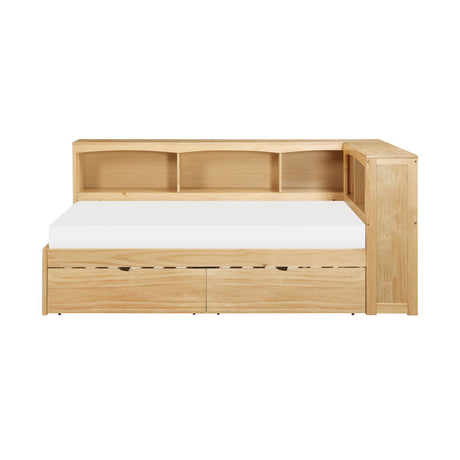 Bartly - Bookcase Corner Bed