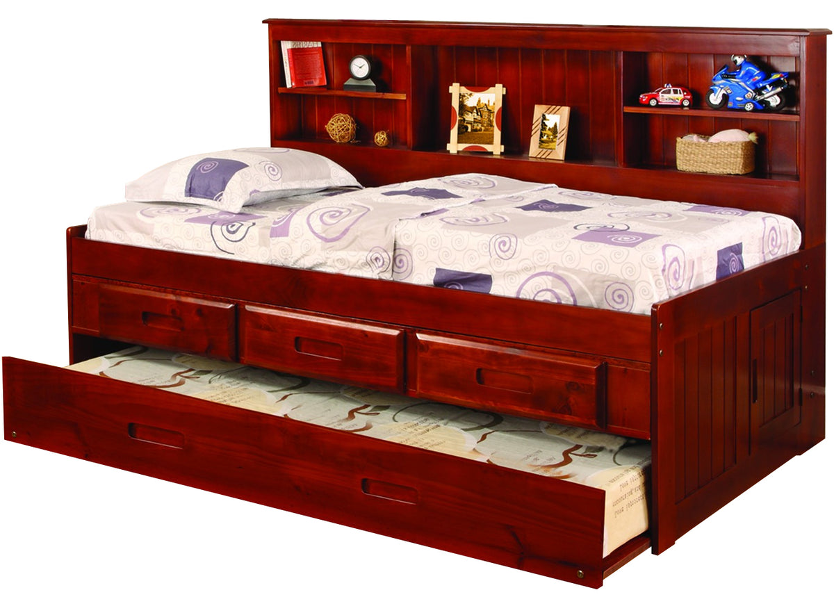 Baycreek Merlot Storage Daybed with Trundle
