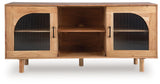 Adway - Accent Cabinet - Natural Brown