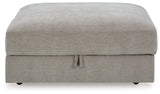 Aslan Court - Ottoman With Storage - Pebble