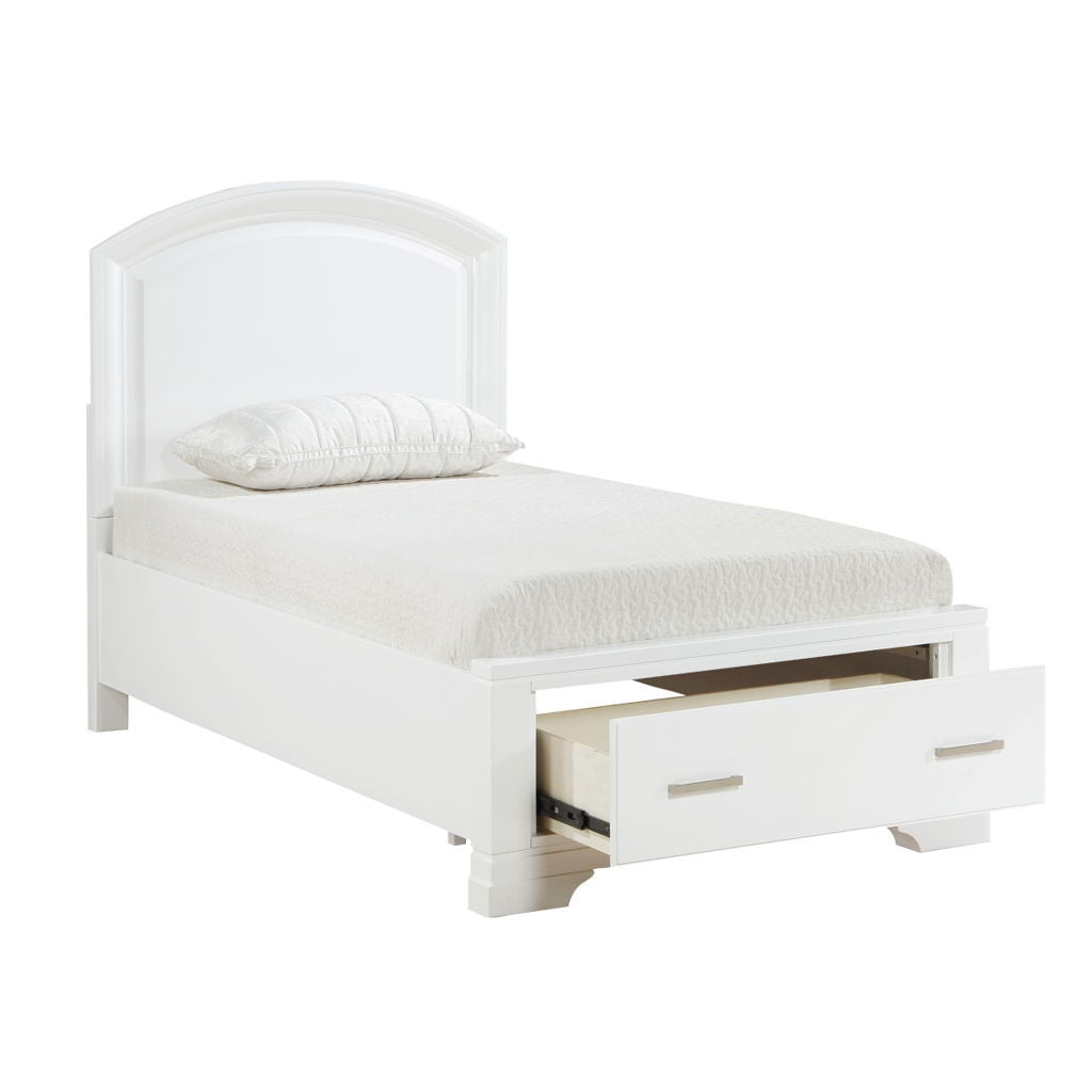 Hudson - Platform Bed With Storage Footboard