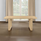 Reid - Dining Table - Sand