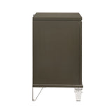Twenty Nine - 2-Drawer Nightstand With USB - Dark Brown