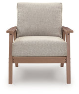 Grover Beach - Lounge Chair With Cushion (Set of 2) - Driftwood