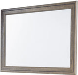 Cresthill Brown Dresser & Mirror