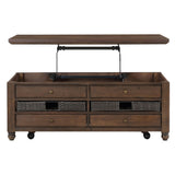 Oliver - 3 Piece Table Set - Brown