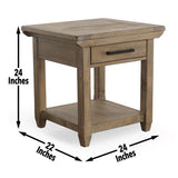 Riverdale - 3 Piece Table Set - Brown