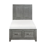 Garretson - Platform Bed With Footboard Storage
