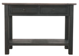 Tyler Creek - Sofa Table - Grayish Brown / Black