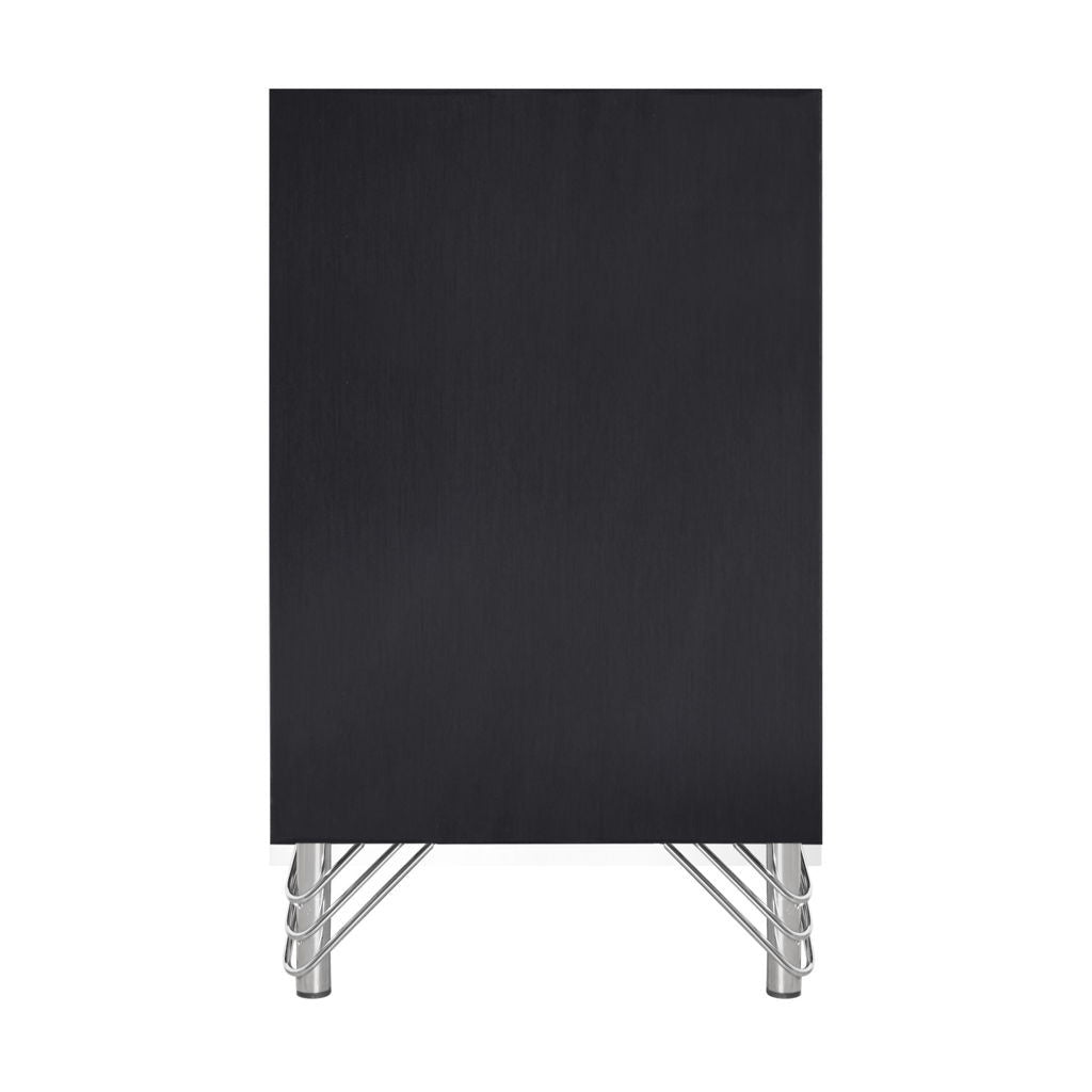 Ava - 2 Drawer Nightstand - Ebony