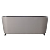 Zemocryss - Sofa With 3 Pillows - Beige Fabric